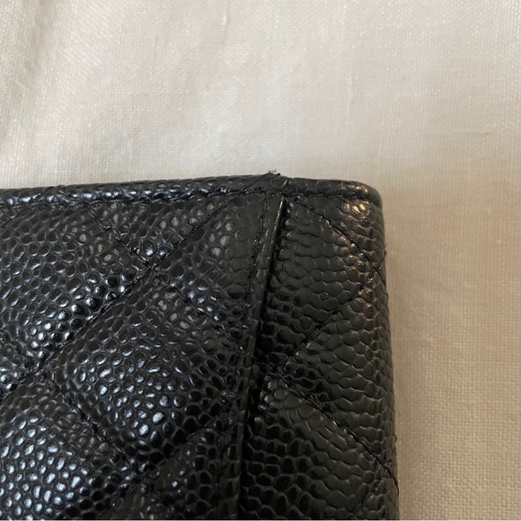 Chanel Black Caviar Snap Card Holder - Picture 6 of 13